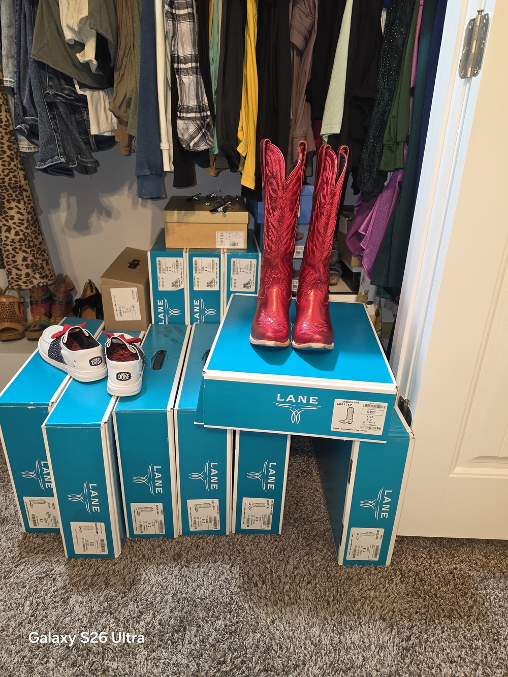 Lane Smokeshow Metallic Boots